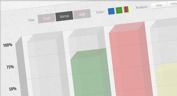 Animated 3D Bar Chart with CSS3