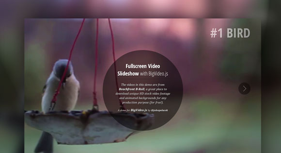Fullscreen Video Slideshow with BigVideo.js