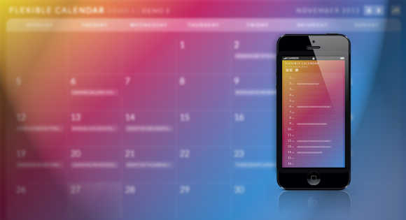 Calendario: A Flexible Calendar Plugin