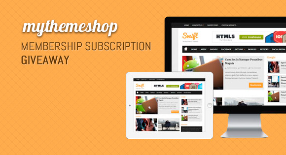 MyThemeShop Membership Subscription Giveaway