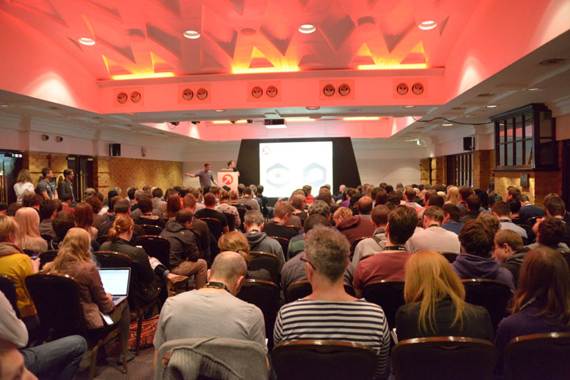 One of the two stages at FOWD London 2013