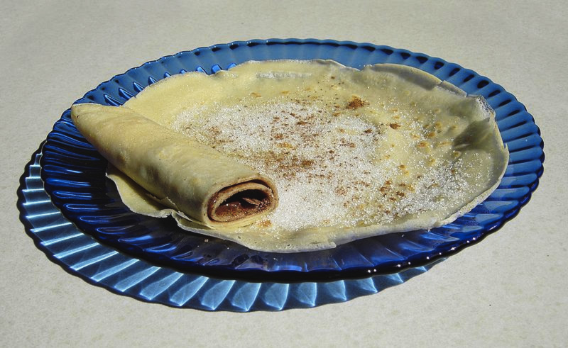 rolled crepe