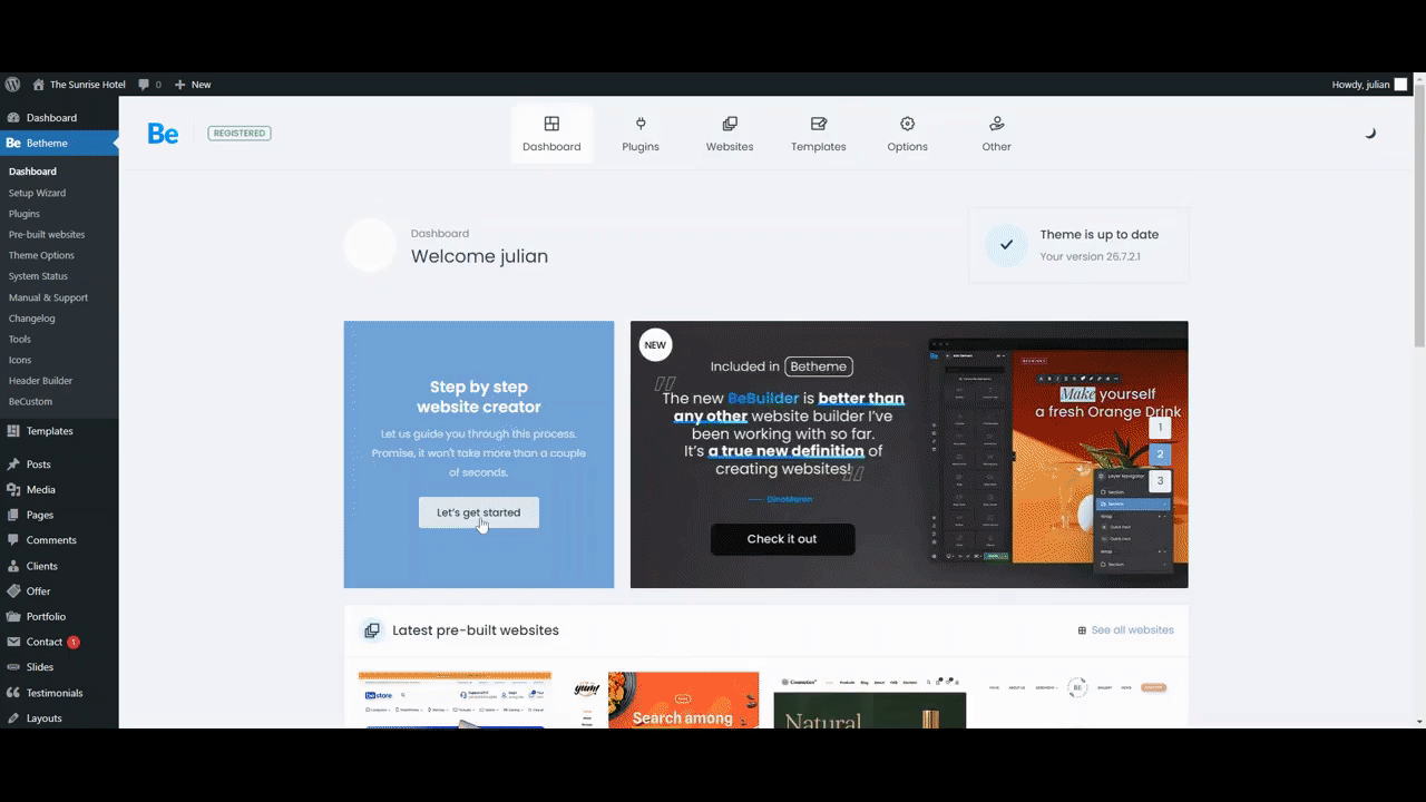 BeTheme for WooCommerce animated GIF