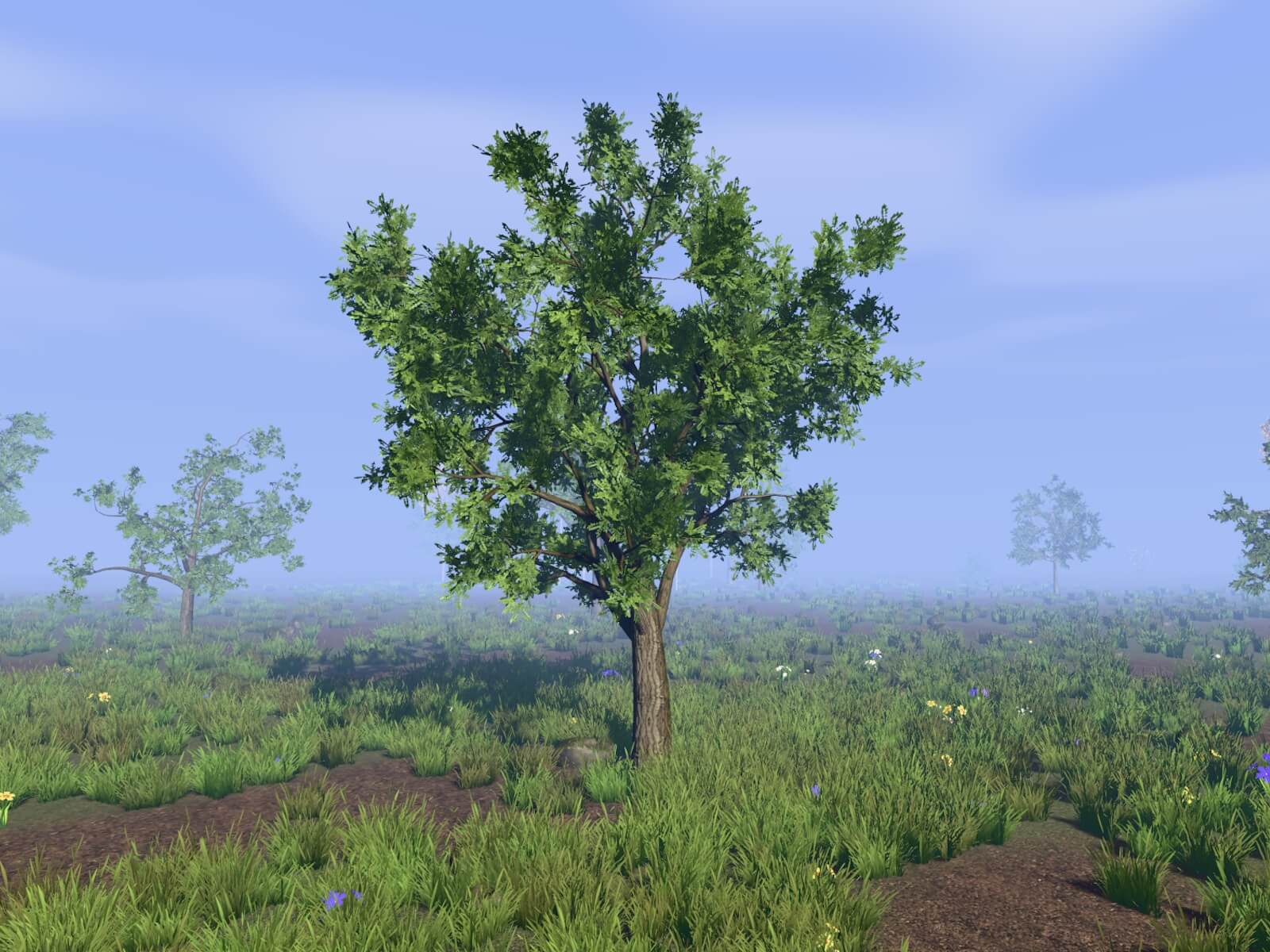 Fractals to Forests – Creating Real looking 3D Bushes with Three.js