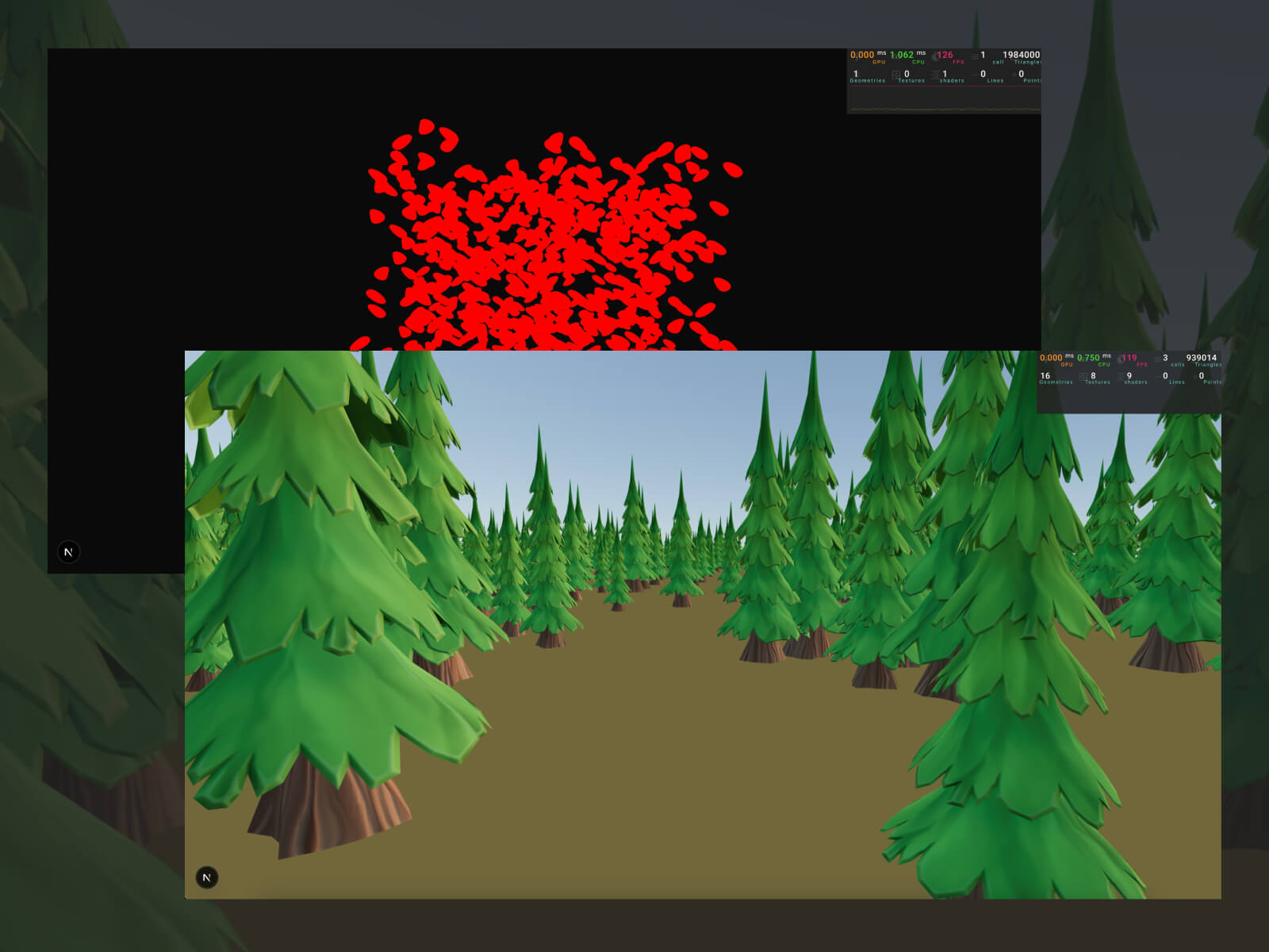 Three.js Instances: Rendering Multiple Objects Simultaneously